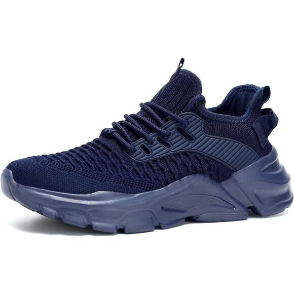 Men\'s Mesh Blue Non Slip, Breathable, Athletic Sports Fashion Sneakers Shoes main image 6